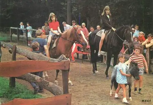 France postcard Parc d'attractions la galoperie Anor Nord
