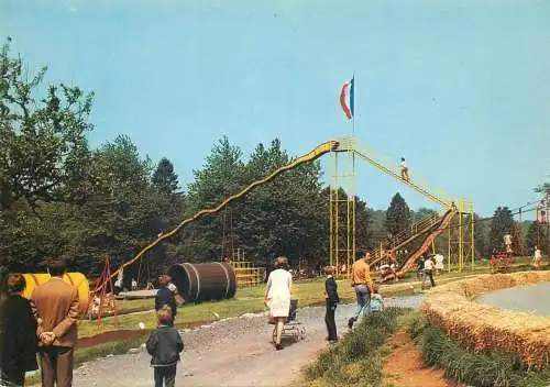 France postcard Anor parc d'Attractions la Galoperie plaine de jeux