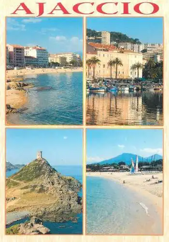France postcard Ajacio corse iles Sanguinaires Porticcio