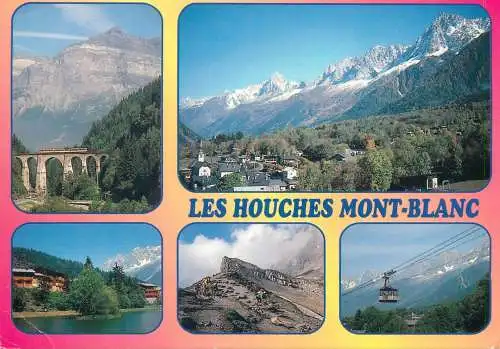 France postcard Haute Savoie les houches de Mont Blanc 1993