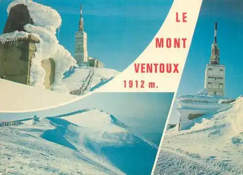France postcard Vaucluse images de Provence Mont Ventoux 1982
