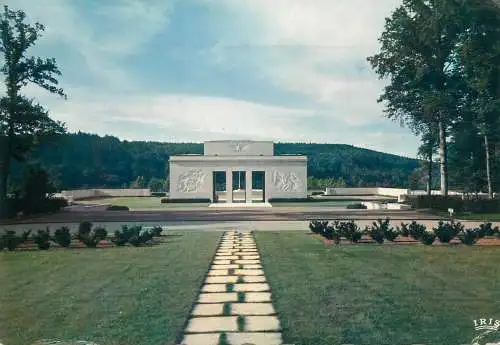 France postcard Vosges Epinal cimetiere Militaire Americain 1965