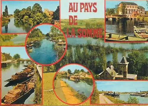 France postcard au pays de la Somme