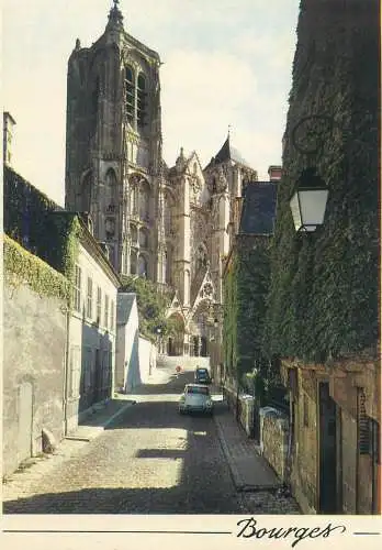 France postcard Bourges la cathedrale Saint Etienne
