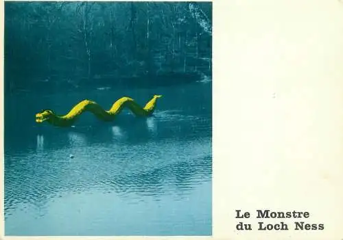 France postcard le monstre de Loch Ness parc d'Attractions Anor