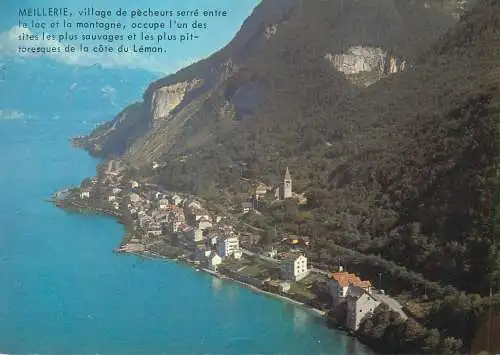 France postcard Meillerie fisherman village coastal scene Lac Leman