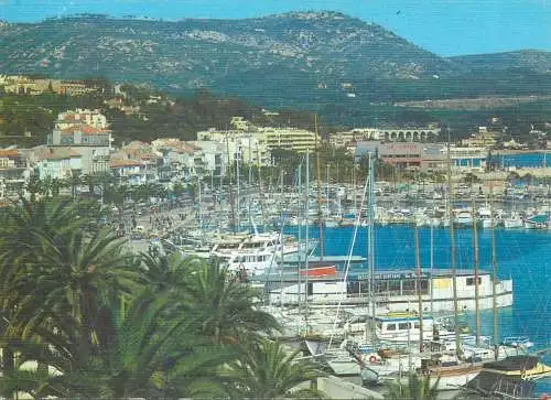 France postcard Cote d'Azur Bandol vue generale du port de plaisance