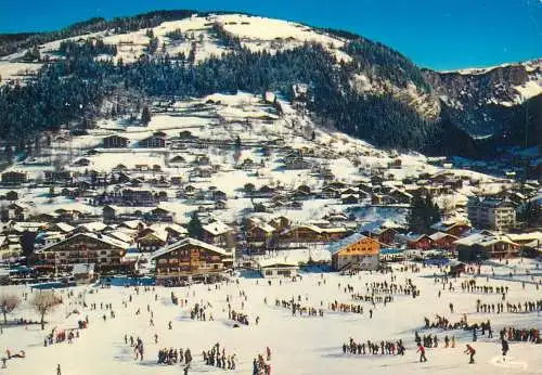 France postcard Morzine Haute Savoie lecons de ski aux pieds des pistes