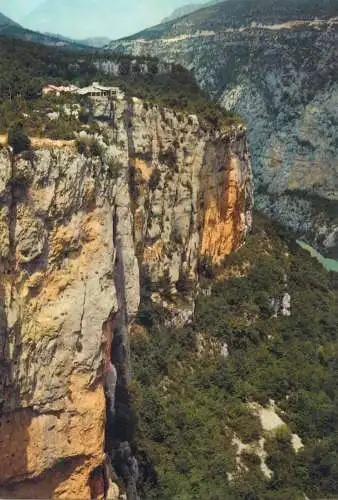 France postcard Les Gorges du Verdon mountain scene 1974
