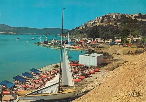 France postcard Les Gorges du Verdon Village Sainte Croix 1981