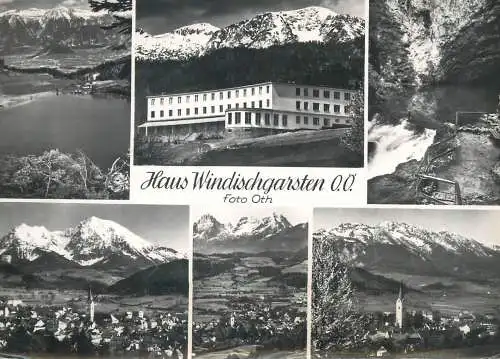 Austria postcard Haus Windischgarsten multi view