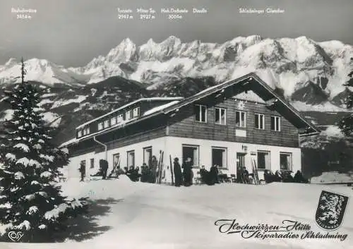 Austria postcard Hochwurzen Hutte Schladming Rohrmoos