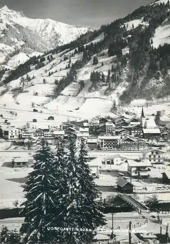 Austria postcard Dorfgastein Schwhflicke ski resort winter scene