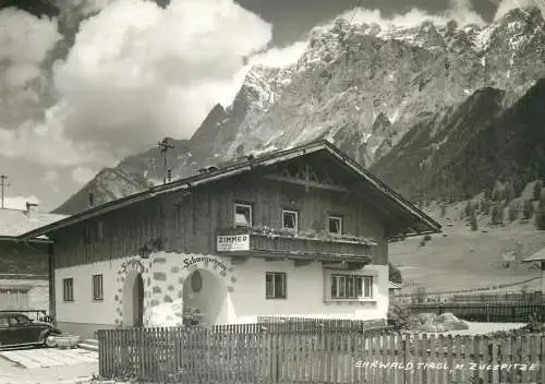 Austria postcard Ehrwald Tirol Zucspitze