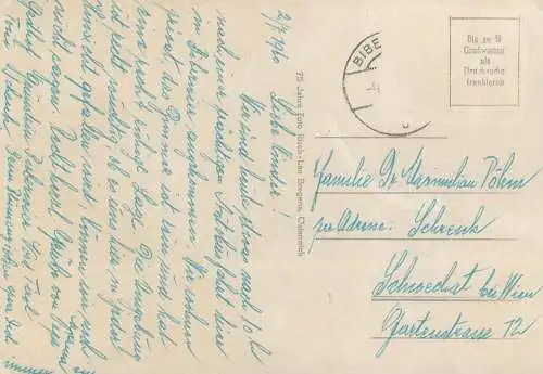 Austria postcard Die Fernpass Seen multi view