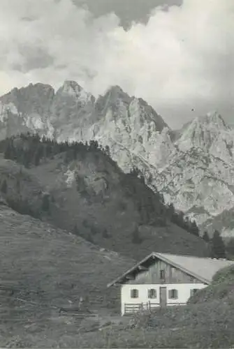 Austria postcard Innsbruck Sale 1956 mountain scene