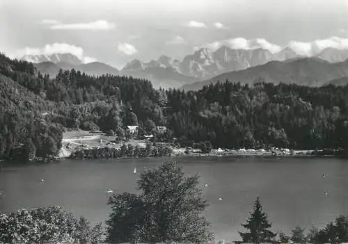 Austria postcard Klopeinersee in Karnten Steineralpen