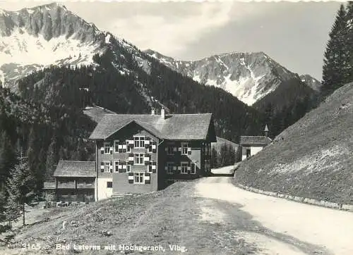 Austria postcard Bad Laterns mit Hochgerach 1959
