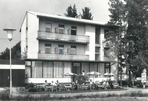 Austria postcard Gastehaus Paracelsius Bad Tatzmannsdorf Burgenland