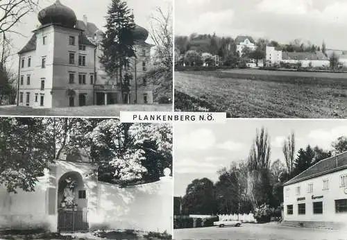 Austria postcard Plankenberg multi view 1970