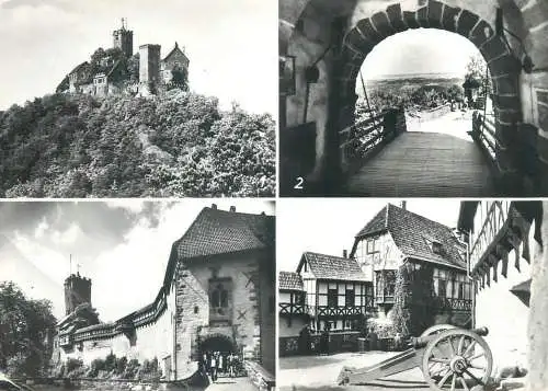 Germany postcard Eisenach Thur 1980