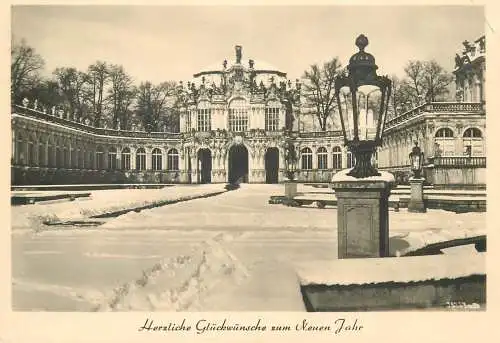 Germany postcard Herzliche Gluckwunsche zum Neuen Jahr