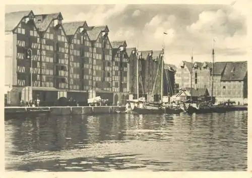 Germany postcard Konigsberg Speicher am Pregel
