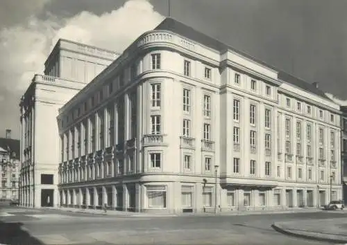 Germany postcard Schauspielhaus Messestadt Leipzig 1962