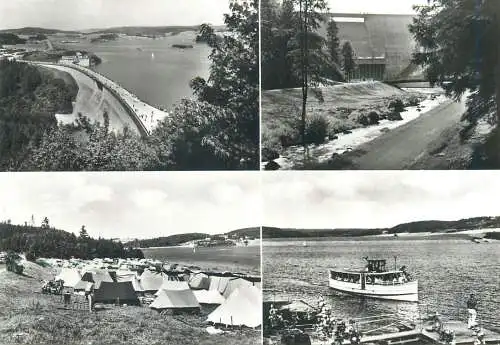 Germany postcard Talsperre Pohl bei Plauen Vogtl