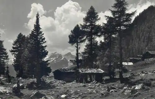 Switzerland postcard Bel Fafleralp im Lotschental 1955
