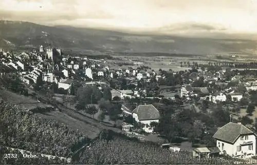 Switzerland postcard Orhe mountain side 1950