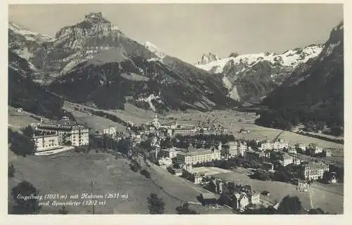Switzerland Engelberg mit Kahnen und Spannorter