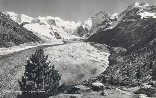 Switzerland Berninagruppe Chunetta 1956