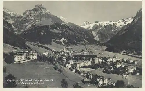 Switzerland Engelberg mit Kahnen und Spannorter