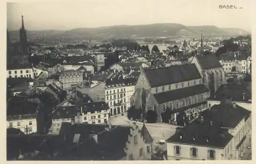 Switzerland Basel rooftop view