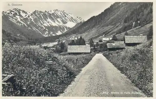 Switzerland S. Giacomo Motivo in Valle Bedretta