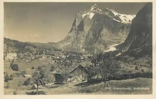 Switzerland Grindelwald Watterhorn 1920