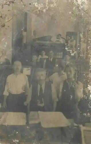Postcard real photo working men social history