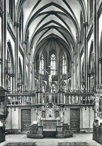 Postcard Germany Xanten Der St Viktorsdom Inneres