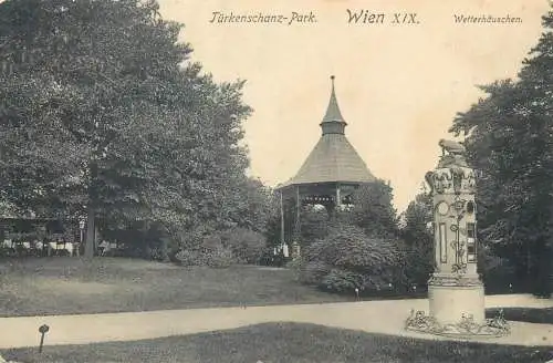 Wien XIX Turkenschanz-Park AK 1908