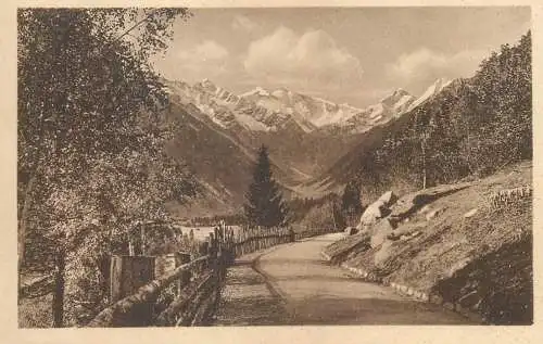 Gschnitz die neue strasse von Steinach