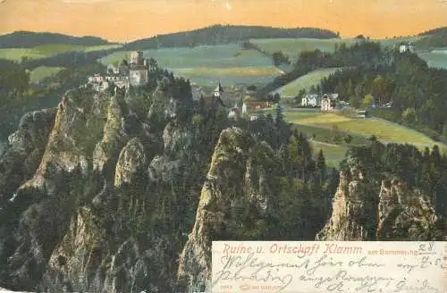 Ortschaft Klamm Semmering 1903