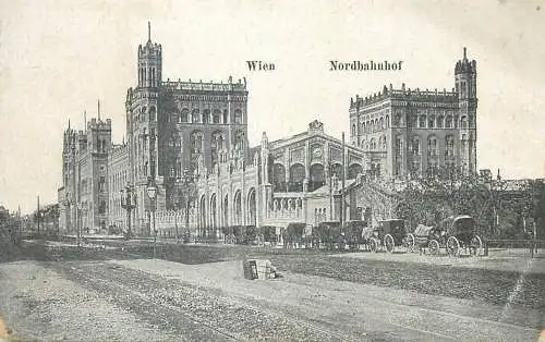 Railway train station Wien Nordbahnhof