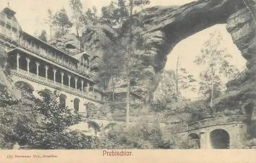 Pravčická Archway Prebischtor Böhmischen Schweiz