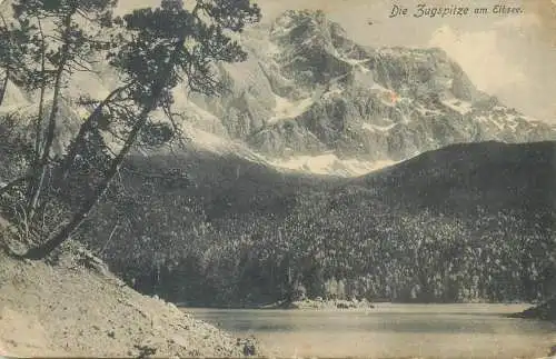Zugspitze am Eibsee
