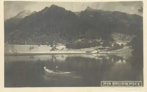 Brennersee foto-AK