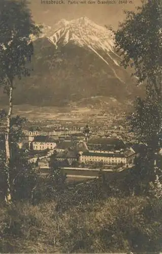 Austria Tirol Innsbruck publicity " SEMPRONIA " Sopron Hungary Postkarte