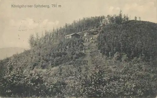 Wojciechowice (deutsch Königshain) Königshainer Spitzberg