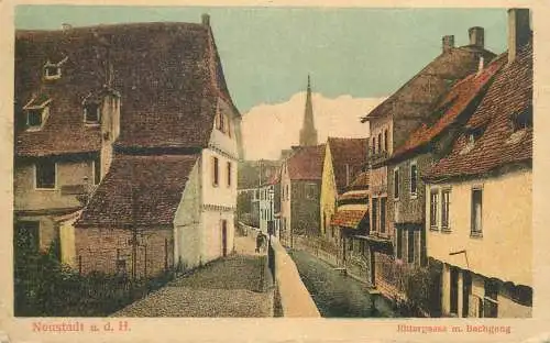 Neustadt Rittergasse m. Bachgang