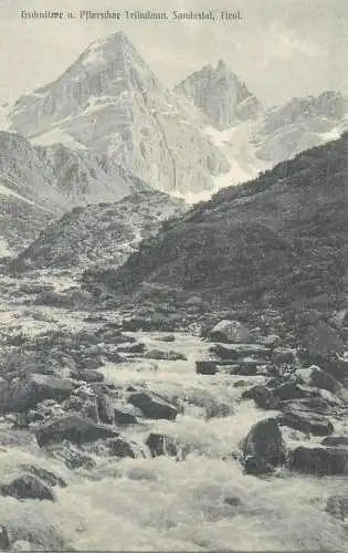 Gschnitzer und Pflerscher Tribulaun Sandestal Tirol